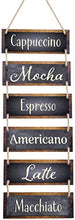 Load image into Gallery viewer, Excello Global Products Large Hanging Wall Sign: Rustic Wooden Decor (Home, Family, Love, Laugh, Live, Happiness) Hanging Wood Wall Decoration (11.75" x 32"): Home &amp; Kitchen