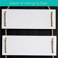 Load image into Gallery viewer, Excello Global Products Large Hanging Wall Sign: Rustic Wooden Decor (Home, Family, Love, Laugh, Live, Happiness) Hanging Wood Wall Decoration (11.75" x 32"): Home &amp; Kitchen