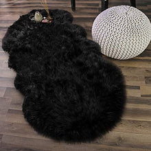 Load image into Gallery viewer, Noahas Luxury Fluffy Rugs Bedroom Furry Carpet Bedside Sheepskin Area Rugs Children Play Princess Room Decor Rug, 2ft x 3ft, White