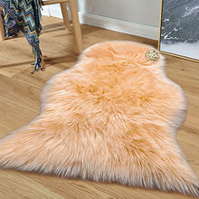 Load image into Gallery viewer, Noahas Luxury Fluffy Rugs Bedroom Furry Carpet Bedside Sheepskin Area Rugs Children Play Princess Room Decor Rug, 2ft x 3ft, White