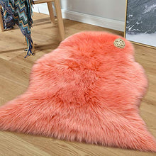 Load image into Gallery viewer, Noahas Luxury Fluffy Rugs Bedroom Furry Carpet Bedside Sheepskin Area Rugs Children Play Princess Room Decor Rug, 2ft x 3ft, White