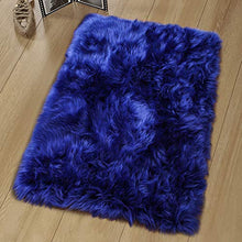 Load image into Gallery viewer, Noahas Luxury Fluffy Rugs Bedroom Furry Carpet Bedside Sheepskin Area Rugs Children Play Princess Room Decor Rug, 2ft x 3ft, White
